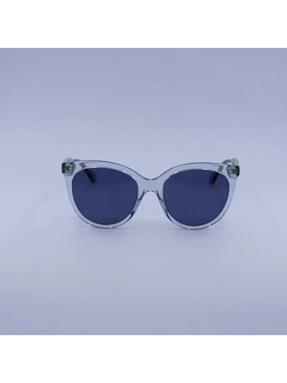 Gucci GG0565S 003 Sunglasses Blue Cat Eye Frame, Blue Lenses